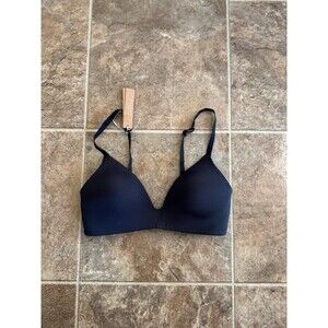 Skims Body Lightly Lined Bra Onyx Size 32B